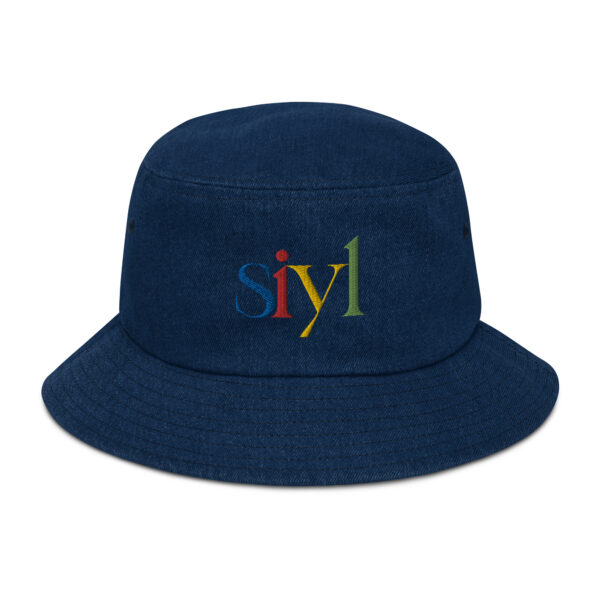 SIYL Color  Denim bucket hat - Image 2