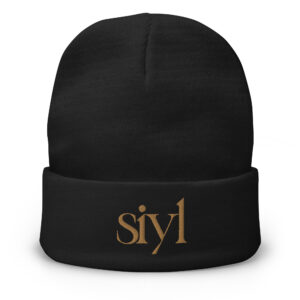 SIYL Gold Logo Beanie