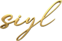 SIYL gold script logo
